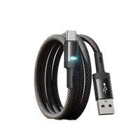 Kabel Pengisian Daya Super Cepat Universal JYD C809 120W USB-C untuk Ponsel, Kabel Data USB ke Type-C untuk Android dan iOS