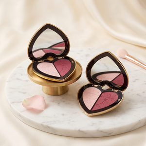 Colorete en Polvo Cheek to <span class=keywords><strong>Chic</strong></span> al por Mayor - Maquillaje de Mejillas Bicolor de Alta Pigmentación, Paleta 2 en 1 de Colorete e Iluminador - Product Image 2