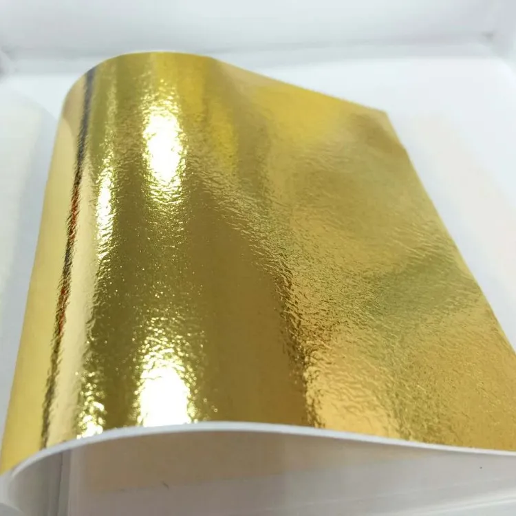 9x9cm Foil Paper Anti-oxidation Taiwan Imitation Gold Leaf Wholesale Gilding Gold Leaf