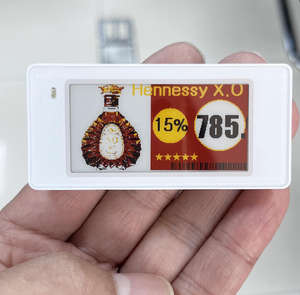 Étiquettes électroniques ESL 2,13 pouces, étiquettes de prix numériques pour supermarchés, étiquettes de rayon électroniques, fabrication, prise en charge OEM/ODM, impression de logo - Product Image 1