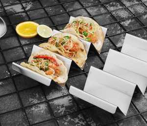 Nouveau support à tacos multifonctionnel en acier inoxydable écologique pour barbecue en plein air et camping - Product Image 1