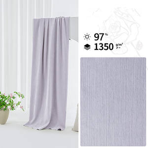 Factory Direct Wave Curtain <strong>Set</strong> for Window Luxury Curtains for <strong>Living</strong> <strong>Room</strong> Folding s Shape Automatic Curtain Blackout - Product Image 3