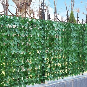 Extensible Faux Intimité Jardin Clôture Faux Haie Artificielle Lierre Intimité Plante Enrouler L'herbe Mur Clôture Feuillage Écran pour L'extérieur - Product Image 1