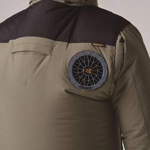 Blouson unisexe BURTLE AC2081 Air Craft noir taille 35 coupe-vent polyester/rayonne fermeture éclair printemps/été fitness - Product Image 5