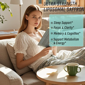 Extracto de Azafrán Liposomal en Gotas con Extracto de Raíz de Ashwagandha para Adultos, Favorece el Equilibrio Emocional y la Calma - Product Image 6
