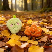 Mini figurine 3D en peluche douce en forme de feuille d'érable super mignonne de 10 cm, jouet, poupée, anime, kawaii, porte-clés