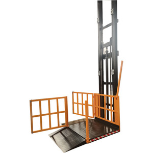 Nouvel entrepôt hydraulique Zhongxiang équipement de levage de cargaison ascenseur vertical homme-ascenseur alimenté en courant alternatif capacité de charge de 300kg pour un usage domestique - Product Image 3