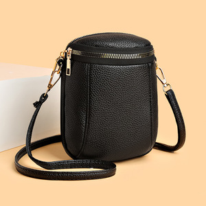 Mini Women's <b>Small</b> Cylinder Crossbody Bag Casual Daily Shoulder Purse Customized Logo Fashion Designer mobile phone <b>Handbag</b> - Product Image 5