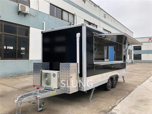 <span class=keywords><strong>Remorque</strong></span> de cuisine Biaxial, accessoire pour camion alimentaire, livraison gratuite, bleu marine - Product Image 3