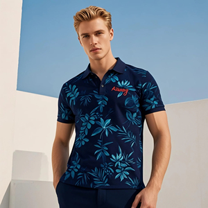 Top Quality Clothing Manufacturers Printing Breathable Comfortable Colorful Printing Polo Shirt Supplier