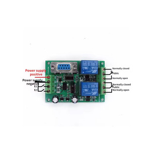 Taidacent 5V 12V 24V 2CH <span class=keywords><strong>RS232</strong></span> kiểm soát chuyển tiếp chuyển đổi 2 Cách nối tiếp cổng Relay Board <span class=keywords><strong>RS232</strong></span> để chuyển tiếp mô-đun với cơ sở - Product Image 3