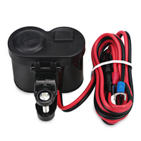 Moto Moto USB Cigarette Chargeur D'alimentation Étanche 12v Allume-cigare Moto USB Prise de Port