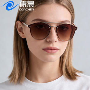 Nuevas Gafas de Sol de Moda para Mujer, Montura Metálica, Lentes de PC con Protección UV400 para Pesca, Aire Libre y Estilo - Product Image 2