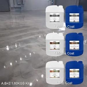 DIY Metallic Epoxy Flooring