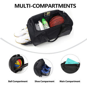 Многофункциональная водонепроницаемая спортивная сумка-даффл для фитнеса и путешествий, мужская дорожная сумка - Product Image 3