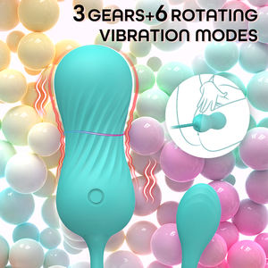 Telur Getar Twist Egg Desain Sederhana Produk Dewasa Wanita Produk Masturbasi Erotis Dapat Diisi Ulang Getaran Kuat Kelas Atas - Product Image 6