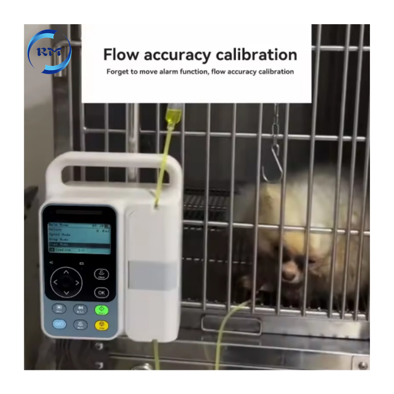 Electronic Infusion Pump Automatic IV Set Syringe Veterinary Infusion Pump