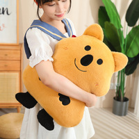 Kinqee Ours personnalisés Koala Gilet gris Ours en peluche promotionnel à vendre Jouet en peluche Koala avec rose