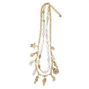 Layered <b>Necklace</b> 316L Stainless Steel PVD Gold Plating Sustainable Resistant Fashion Jewelry - Product Image 2