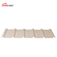 Isolation thermique UPVC bardeaux de toit en plastique feuilles de toiture teja asfaltica tuiles pour entrepôt