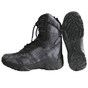 <span class=keywords><strong>Botas</strong></span> de camuflaje con estampado de pitón CXXM, <span class=keywords><strong>botas</strong></span> de senderismo altas para hombre, <span class=keywords><strong>botas</strong></span> de jungla, zapatos de caza - Product Image 2