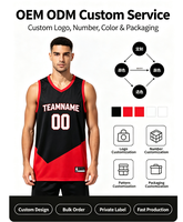 Camiseta Deportiva Personalizada para Hombre, 100% Poliéster, Impresión por Sublimación 3D, Chaleco Deportivo sin Mangas, Nombre y Número Personalizados, OEM, ODM, Venta al Por Mayor