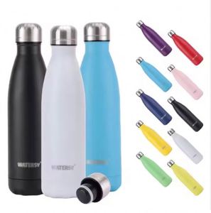 Botella de Agua Deportiva Térmica de Acero Inoxidable 304 de Doble Pared con Forma de Lata de Cola y Logotipo Personalizado - Product Image 2