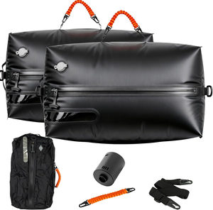 Bolsa de Almacenamiento al Vacío para Ropa, Grande, Negra, Impermeable, Ligera, con Bomba de Vacío - Product Image 1