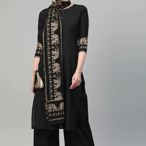 Salwar Kameez pakistanais en coton pour homme, brodé non cousu/cousu, élégant, 3 pièces, costume de fête de haute qualité - Product Image 4