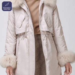 YuFan Nouveau Design Femmes <span class=keywords><strong>Canada</strong></span> Style <span class=keywords><strong>Parka</strong></span> Lady Down Jacket Épais Extérieur Manteau D'hiver pour Dame - Product Image 2