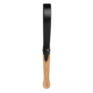 Látigo de cuero genuino para juegos de condicionamiento sexual con mango de madera, juguetes sexuales para parejas, accesorios eróticos, equipo de bondage. - Product Image 5