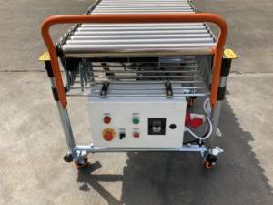 Otomatik motorlu tahrikli esnek paslanmaz çelik makaralı konveyörler - Product Image 2