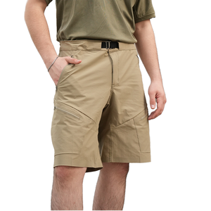 กางเกงวอร์มออกกำลังกายของผู้ชายเอวสูง5นิ้วเอวยางยืดกางเกงวิ่งออกกำลังกายกันน้ำเป็นมิตรกับสิ่งแวดล้อม - Product Image 4