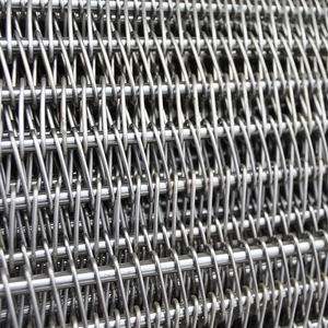 สายพานลำเลียงแบบตาข่ายเกลียวทนความร้อนทำจากลวดสแตนเลส - Product Image 4