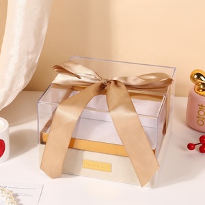 Boîte <span class=keywords><strong>Cadeau</strong></span> Fête <span class=keywords><strong>des</strong></span> Mères Style Acrylique Luxe Transparent, Boîte à Bonbons Transparente, <span class=keywords><strong>Cadeau</strong></span> Demoiselle d'Honneur, Boîtes en Plastique pour Professionnels - Product Image 6