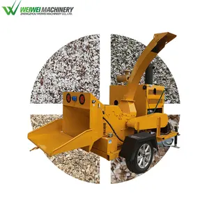 Trịnh Châu weiwei máy móc WBC vườn Shredder có một xây dựng mạnh mẽ