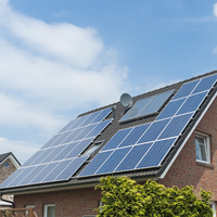 Éolienne domestique éolienne pour l'alimentation électrique ensemble complet de système d'énergie éolienne et solaire