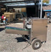 Éplucheur automatique de noix de coco Vieille machine d'épluchage de noix de coco Machine d'épluchage de fibre de noix de coco