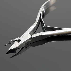 Livraison rapide, pince à éplucher en acier inoxydable, outil de manucure <span class=keywords><strong>pour</strong></span> salon de beauté, coupe-peaux mortes durable, <span class=keywords><strong>ciseaux</strong></span> - Product Image 3
