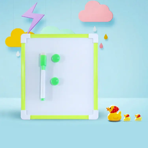 Colorful Plastic Frame Double Sided School Kids Custom Logo Small Size Portable Magnetic <strong>Mini</strong> Dry Erase <strong>Whiteboard</strong> - Product Image 5