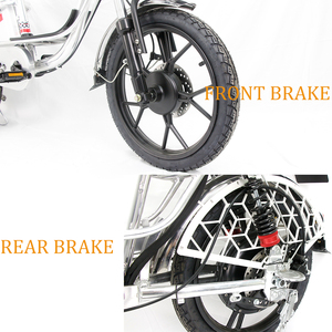 DSY Princess <span class=keywords><strong>Ylan</strong></span> Vélo électrique en aluminium à frein à disque à une roue de 18 pouces Batterie au lithium 48V 15Ah Cyclomoteur Vélo électrique - Product Image 6