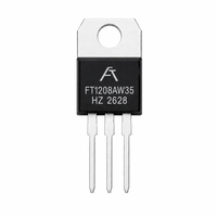 BTA12 FT1208AW35 High Dv/dt Isolasi Internal Beban Induktif 3Q Triac Dua Arah SMD TO-220A Pengaturan Kecepatan Motor
