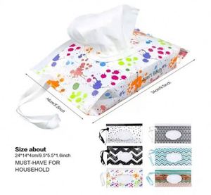 Pochette de rangement portable et rechargeable pour lingettes humides, étui de voyage réutilisable, distributeur de lingettes pour bébé, conteneur de lingettes, sacs d'emballage pour mouchoirs - Product Image 3