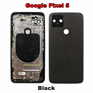 Convient pour la coque arrière en verre du Google Pixel 5, batterie avec cadre intermédiaire - Corps - Product Image 1