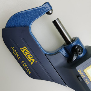 Terma Digital <b>Micrometer</b> 0-25mm 0.001mm Resolution For Tube Wall Thickness Measurement - Product Image 2