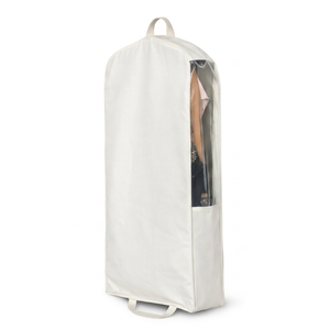 Bolsas de Muselina para Vestidos de Novia, Plegables, de Lujo, con Cierre de Cremallera, Impresión Personalizada, Alta Calidad, Venta Directa de Fábrica al Por Mayor - Product Image 3