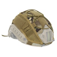 Protection extérieure CS Field Camouflage Casques rapides Housse en tissu Housse de casque tactique