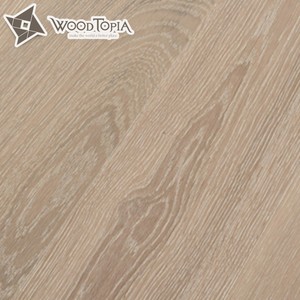 Tarima de Madera de Roble Macizo sin Acabado con Ranura y Lengüeta de Color Natural - Product Image 5