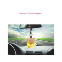 Nouveauté : Diffuseur de parfum liquide pour voiture en bois, diverses formes, à suspendre