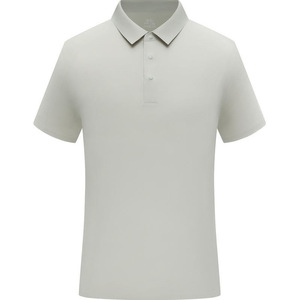 Camiseta Polo Promocional de Manga Corta, Azul Claro, Nailon Transpirable, Ropa de Trabajo de Verano, Uniforme Corporativo, Unisex, Corte Holgado - Product Image 5